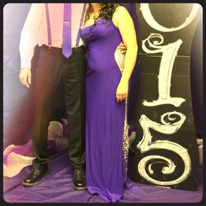 Purple Clarissa Prom Dress